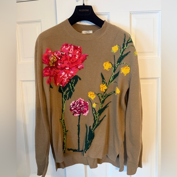 Valentino LIMITED EDITION Floral Sweater